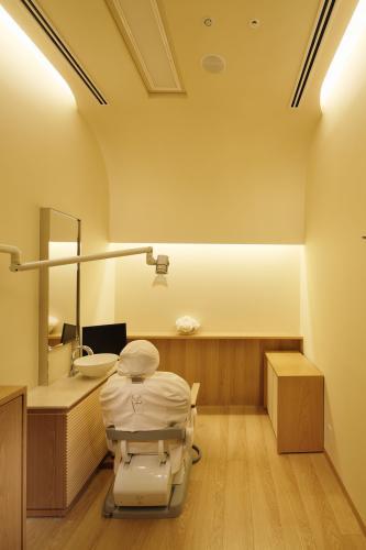 歯科衛生士専用の個室です。リラックスした時間を過ごせます